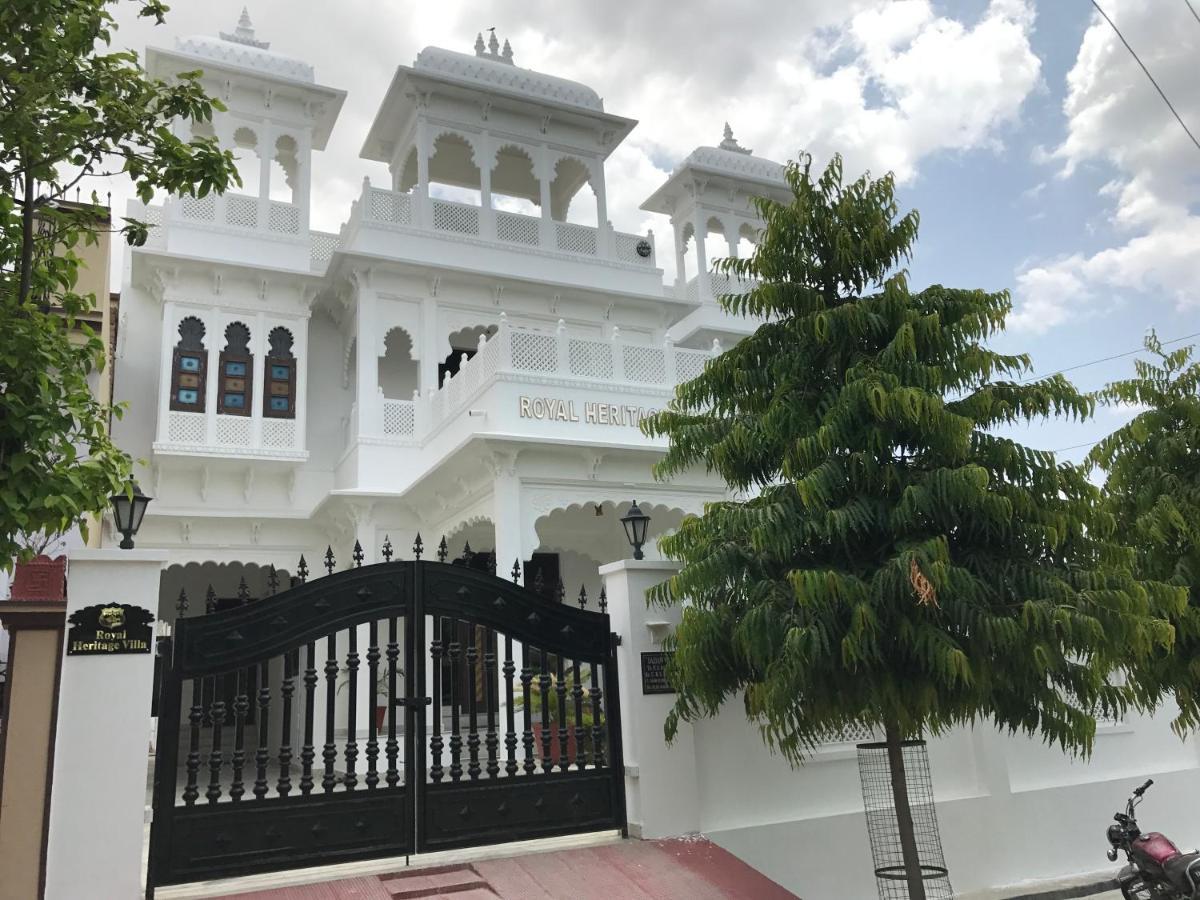 Royal Heritage Villa Udaipur Eksteriør bilde